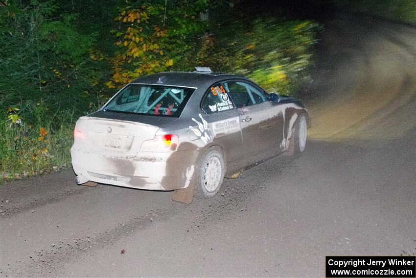 Mike Cadwell / Jimmy Veatch BMW 135i on SS7, Bob Lake II.