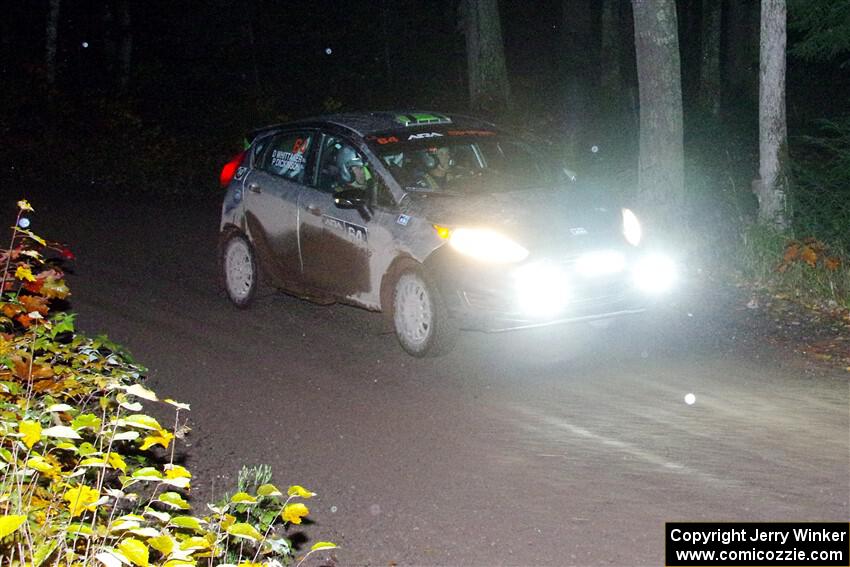 Paul Dickinson / Dylan Whittaker Ford Fiesta on SS7, Bob Lake II.