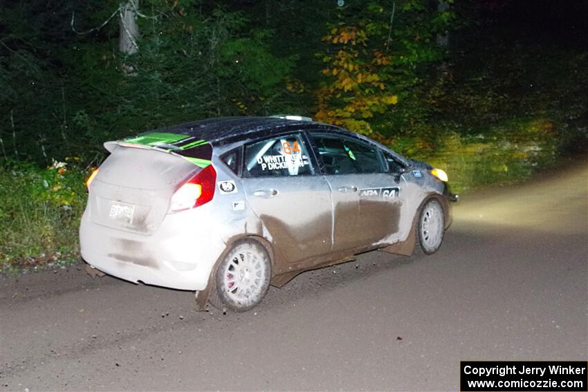 Paul Dickinson / Dylan Whittaker Ford Fiesta on SS7, Bob Lake II.