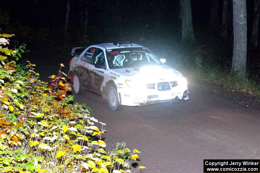 Pete Schaefer / Kevin Dobrowolski Subaru Impreza 2.5i on SS7, Bob Lake II.