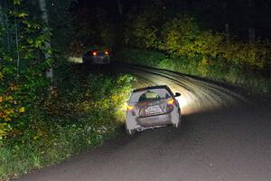 Matt Hoffman / Matt Pionk Chevy Sonic RS chases Drake Willis / Forrest Wilde Ford Focus on SS7, Bob Lake II.