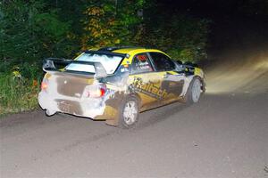 Colin Schulz / Jake Carlson Subaru WRX STi on SS7, Bob Lake II.