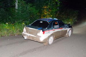 Andrew Dustman / Rachel Dustman Subaru Impreza on SS7, Bob Lake II.