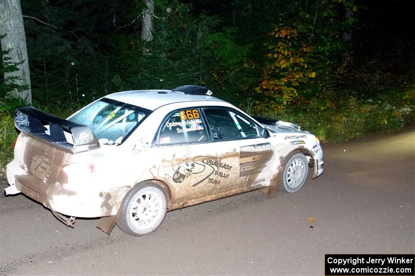 Pete Schaefer / Kevin Dobrowolski Subaru Impreza 2.5i on SS7, Bob Lake II.