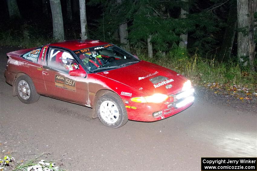 Rob Dupree / Michael Funk Mitsubishi Eclipse GSX on SS7, Bob Lake II.