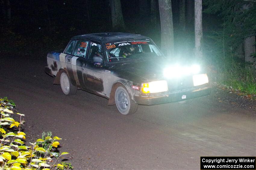 Adam Brock / Justin Brock Volvo 244 on SS7, Bob Lake II.