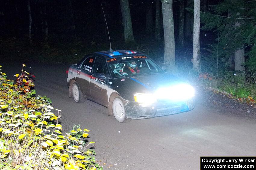 Andrew Dustman / Rachel Dustman Subaru Impreza on SS7, Bob Lake II.