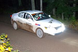 Michael Eckstein / Zach Pfeil Lexus IS250 on SS7, Bob Lake II.