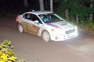 Jamey Randall / Geoff Youngdahl Subaru WRX on SS7, Bob Lake II.