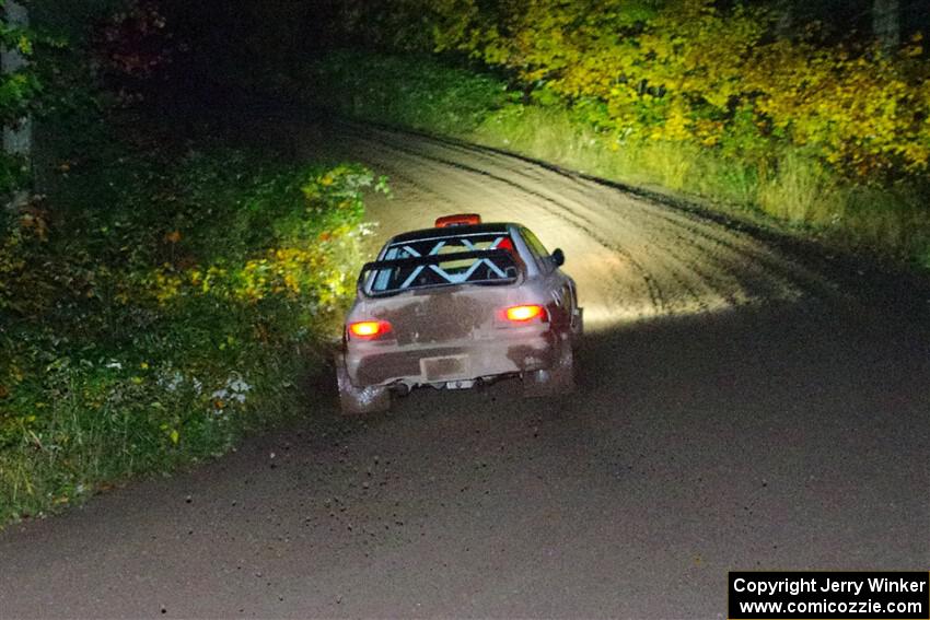 Richard Donovan / Greg Donovan Subaru Impreza on SS7, Bob Lake II.