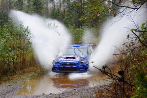 Brandon Semenuk / Keaton Williams Subaru WRX STi on SS9, Nestoria-Herman.