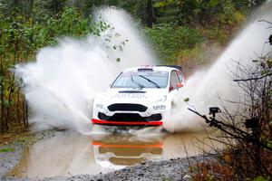 Tom Williams / Ross Whittock Ford Fiesta Rally2 on SS9, Nestoria-Herman.