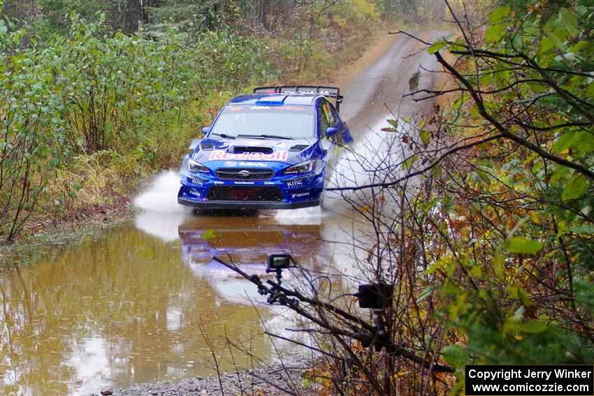 Brandon Semenuk / Keaton Williams Subaru WRX STi on SS9, Nestoria-Herman.