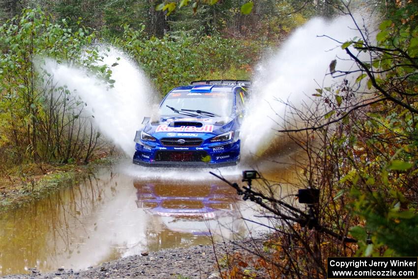 Brandon Semenuk / Keaton Williams Subaru WRX STi on SS9, Nestoria-Herman.