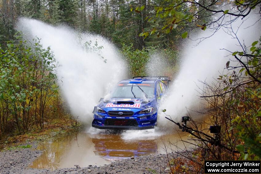 Brandon Semenuk / Keaton Williams Subaru WRX STi on SS9, Nestoria-Herman.