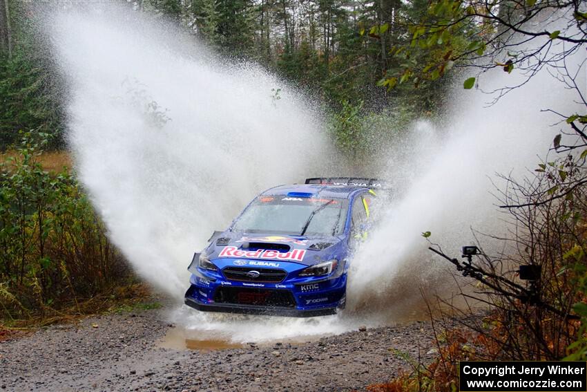 Brandon Semenuk / Keaton Williams Subaru WRX STi on SS9, Nestoria-Herman.