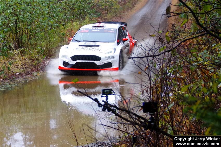 Tom Williams / Ross Whittock Ford Fiesta Rally2 on SS9, Nestoria-Herman.