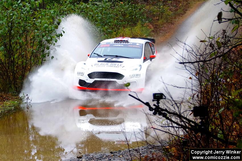 Tom Williams / Ross Whittock Ford Fiesta Rally2 on SS9, Nestoria-Herman.