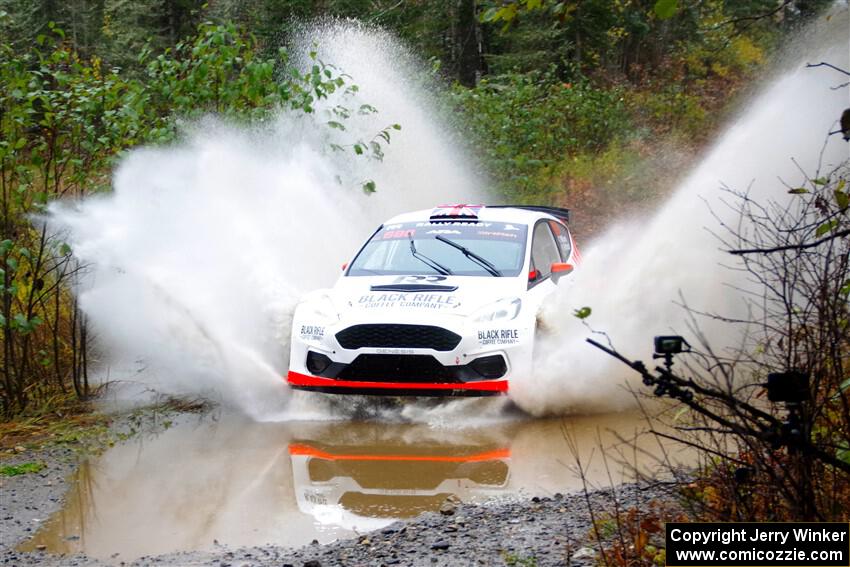 Tom Williams / Ross Whittock Ford Fiesta Rally2 on SS9, Nestoria-Herman.