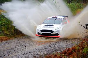 Tom Williams / Ross Whittock Ford Fiesta Rally2 on SS9, Nestoria-Herman.