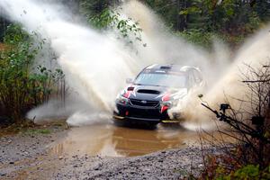 Grzegorz Bugaj / Ela Dziubanski Subaru WRX STi on SS9, Nestoria-Herman.