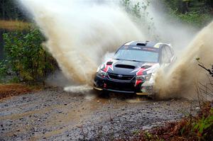 Grzegorz Bugaj / Ela Dziubanski Subaru WRX STi on SS9, Nestoria-Herman.