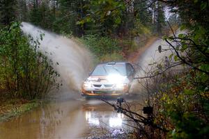 Tim Whitteridge / Ryan Dunham Mitsubishi Lancer Evo VIII on SS9, Nestoria-Herman.