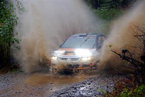 Tim Whitteridge / Ryan Dunham Mitsubishi Lancer Evo VIII on SS9, Nestoria-Herman.