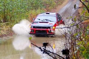 Mark Piatkowski / Aaron Crescenti Subaru Impreza 2.5RS on SS9, Nestoria-Herman.