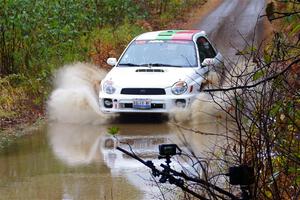 Ivo Draganov / Vladimir Yanev Subaru WRX Wagon on SS9, Nestoria-Herman.