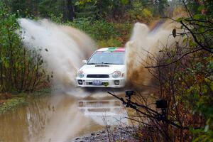 Ivo Draganov / Vladimir Yanev Subaru WRX Wagon on SS9, Nestoria-Herman.