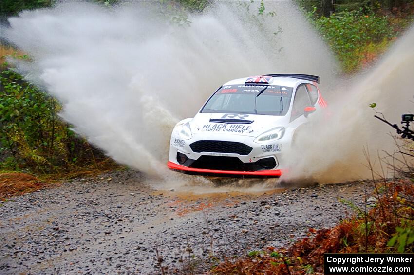 Tom Williams / Ross Whittock Ford Fiesta Rally2 on SS9, Nestoria-Herman.