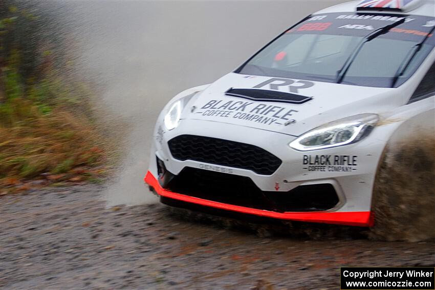 Tom Williams / Ross Whittock Ford Fiesta Rally2 on SS9, Nestoria-Herman.