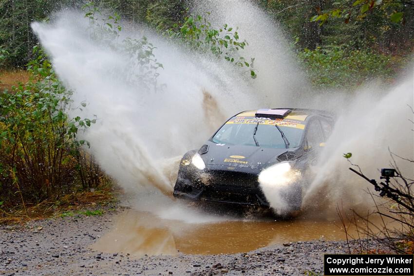 Allen Dobasu / Patrick Walsh Ford Fiesta on SS9, Nestoria-Herman.