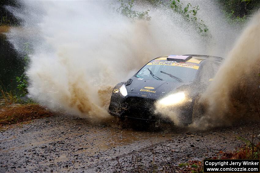 Allen Dobasu / Patrick Walsh Ford Fiesta on SS9, Nestoria-Herman.