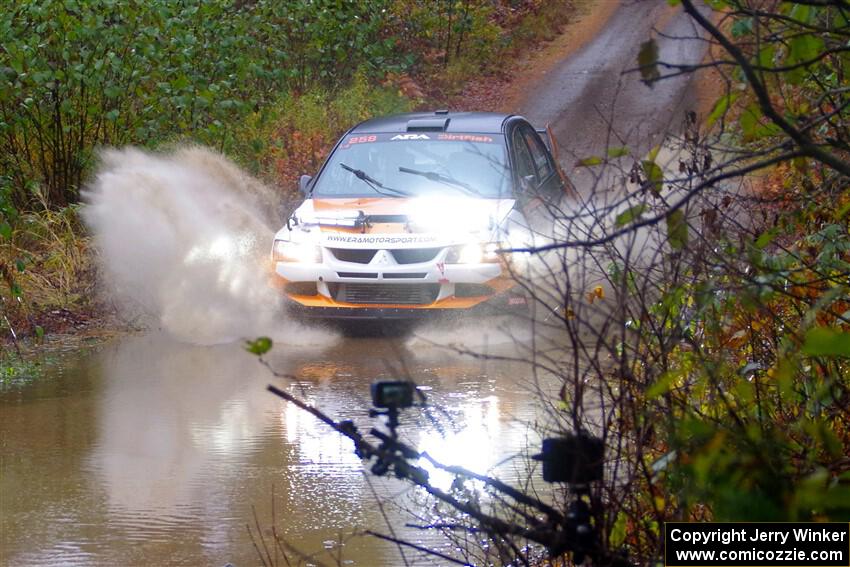 Tim Whitteridge / Ryan Dunham Mitsubishi Lancer Evo VIII on SS9, Nestoria-Herman.