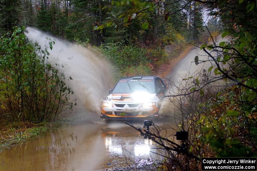 Tim Whitteridge / Ryan Dunham Mitsubishi Lancer Evo VIII on SS9, Nestoria-Herman.