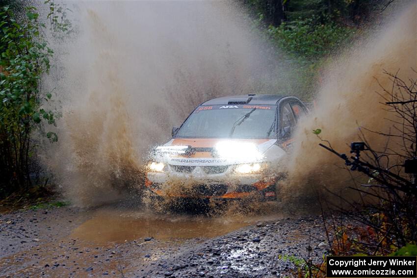 Tim Whitteridge / Ryan Dunham Mitsubishi Lancer Evo VIII on SS9, Nestoria-Herman.