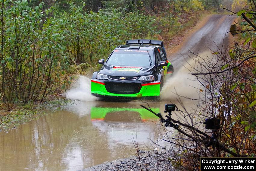 Pat Moro / Ole Holter Chevy Sonic LS on SS9, Nestoria-Herman.