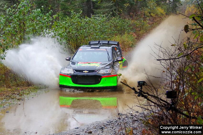 Pat Moro / Ole Holter Chevy Sonic LS on SS9, Nestoria-Herman.