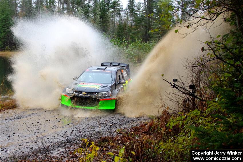 Pat Moro / Ole Holter Chevy Sonic LS on SS9, Nestoria-Herman.