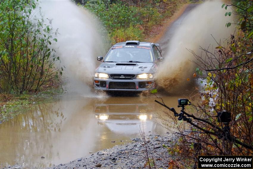 Dylan Gondyke / Sara Nonack Subaru Impreza on SS9, Nestoria-Herman.