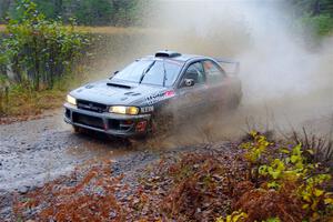 Dylan Gondyke / Sara Nonack Subaru Impreza on SS9, Nestoria-Herman.