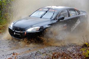 Michael Hooper / Claudia Barbera-Pullen Lexus IS350 on SS9, Nestoria-Herman.