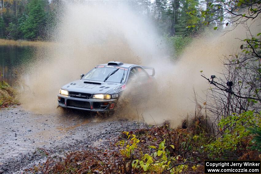 Dylan Gondyke / Sara Nonack Subaru Impreza on SS9, Nestoria-Herman.