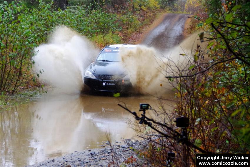 Michael Hooper / Claudia Barbera-Pullen Lexus IS350 on SS9, Nestoria-Herman.