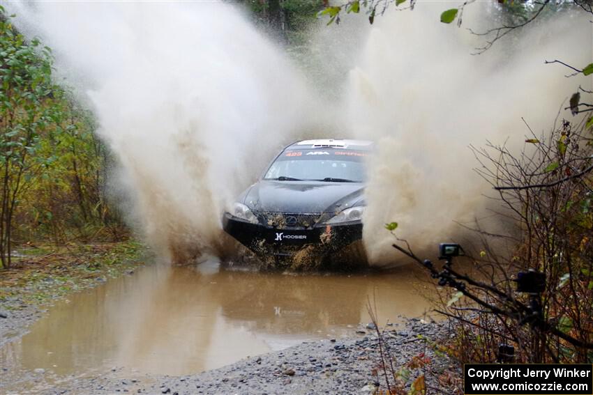 Michael Hooper / Claudia Barbera-Pullen Lexus IS350 on SS9, Nestoria-Herman.