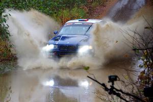 Ryan George / Heather Stieber-George BMW M3 on SS9, Nestoria-Herman.