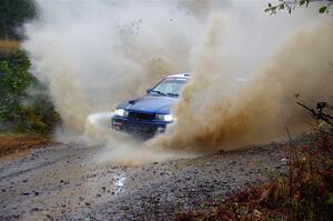 Ryan George / Heather Stieber-George BMW M3 on SS9, Nestoria-Herman.