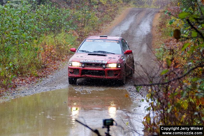 Arin DeMaster / Taylor Kildea Subaru Impreza on SS9, Nestoria-Herman.